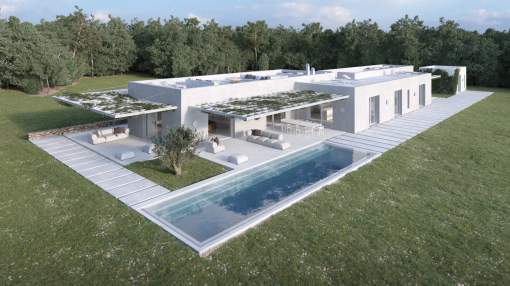 Distinctive Modern Home with Sea View in Cap de Barbaria, Formentera Distinctive Modern Home with Sea View in Cap de Barbaria, Formentera
